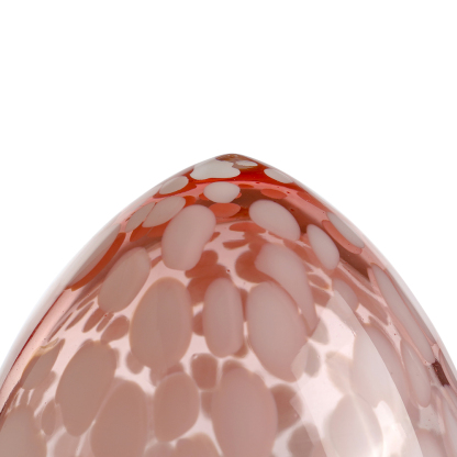 54171ASST	 D6.5"H7.9" - ASSORTED COLORS GLASS EASTER EGGS