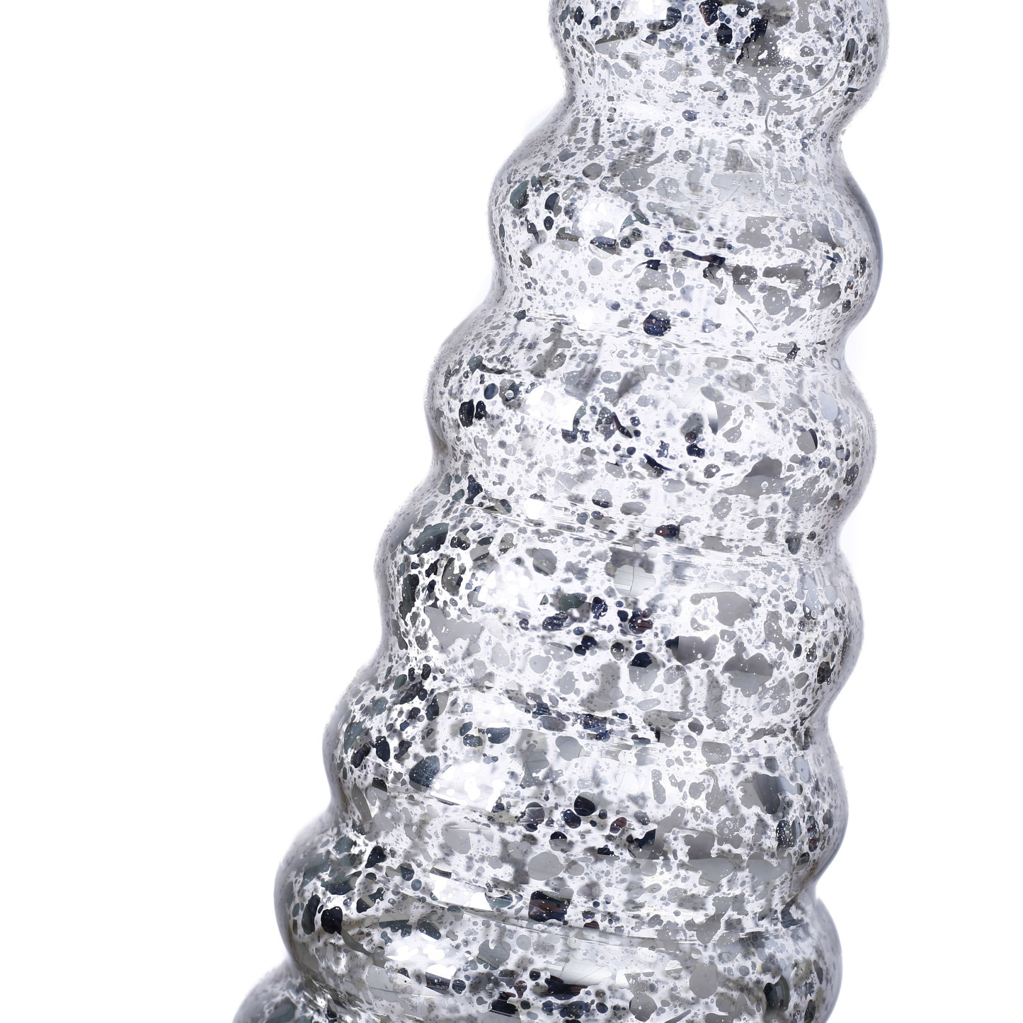 58148	 D2.5"H10" - GLASS CHRISTMAS TREE