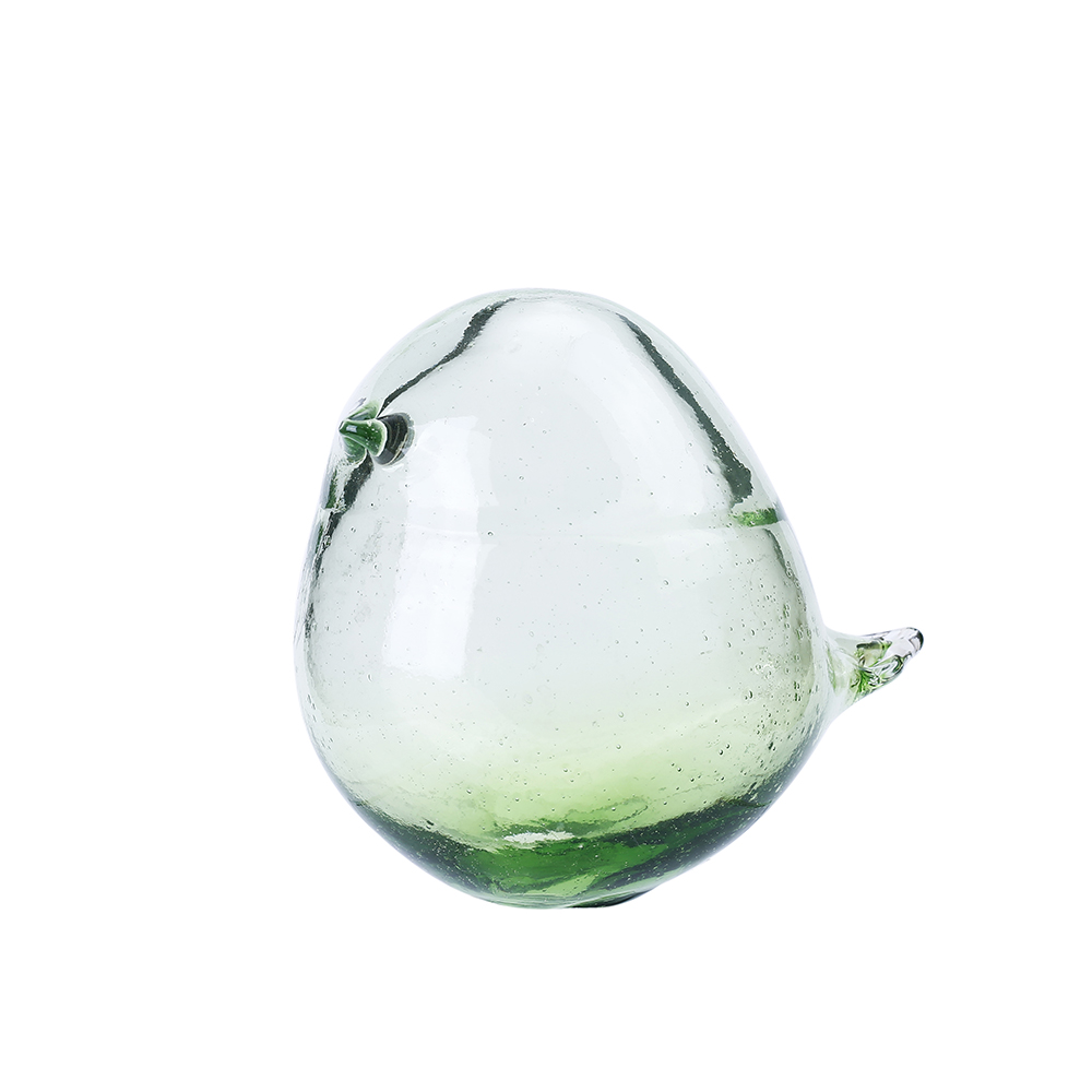 76475ASST	 L7"W4.5"H5.5" - ASSORTED COLORS GLASS BIRD FIGURINES