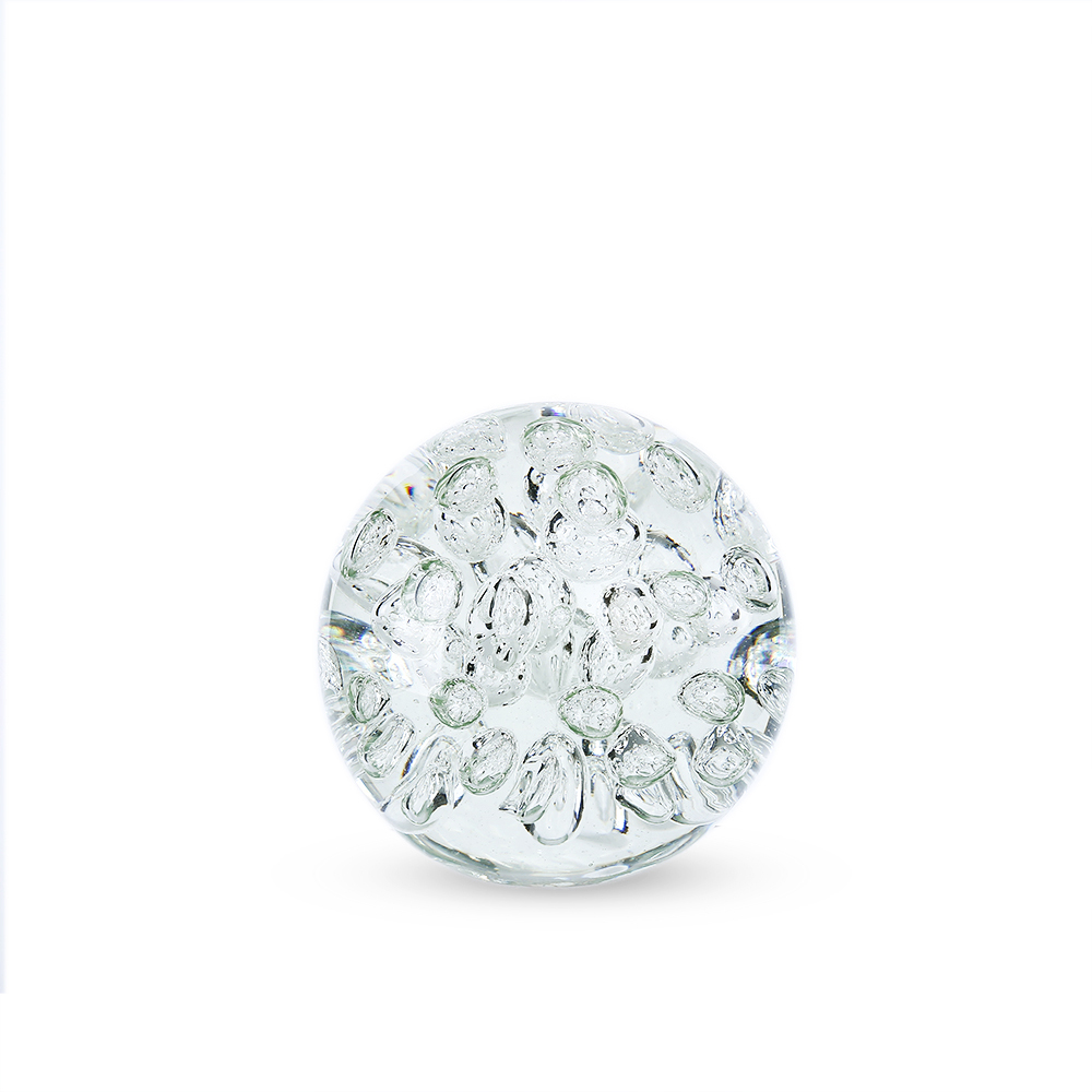 D5.5" - GLASS BALL PAPERWEIGHT