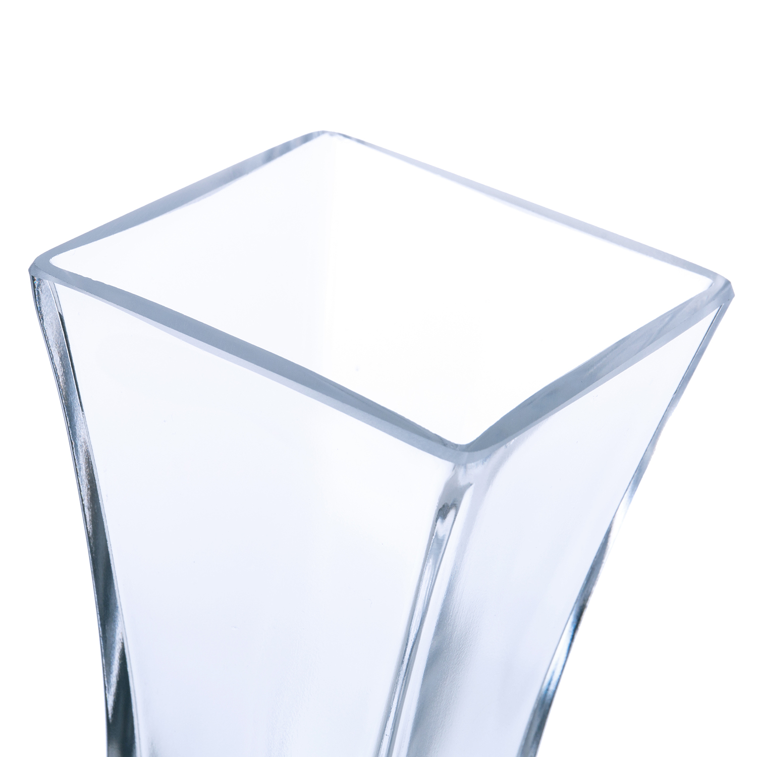 64032	 L3"W3"H8" - GLASS VASE