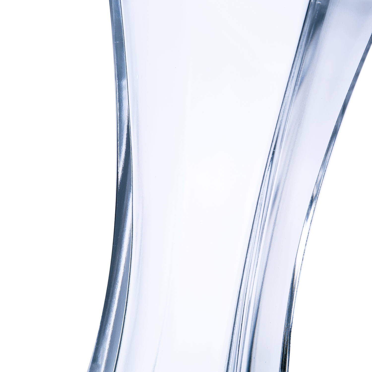 64032	 L3"W3"H8" - GLASS VASE