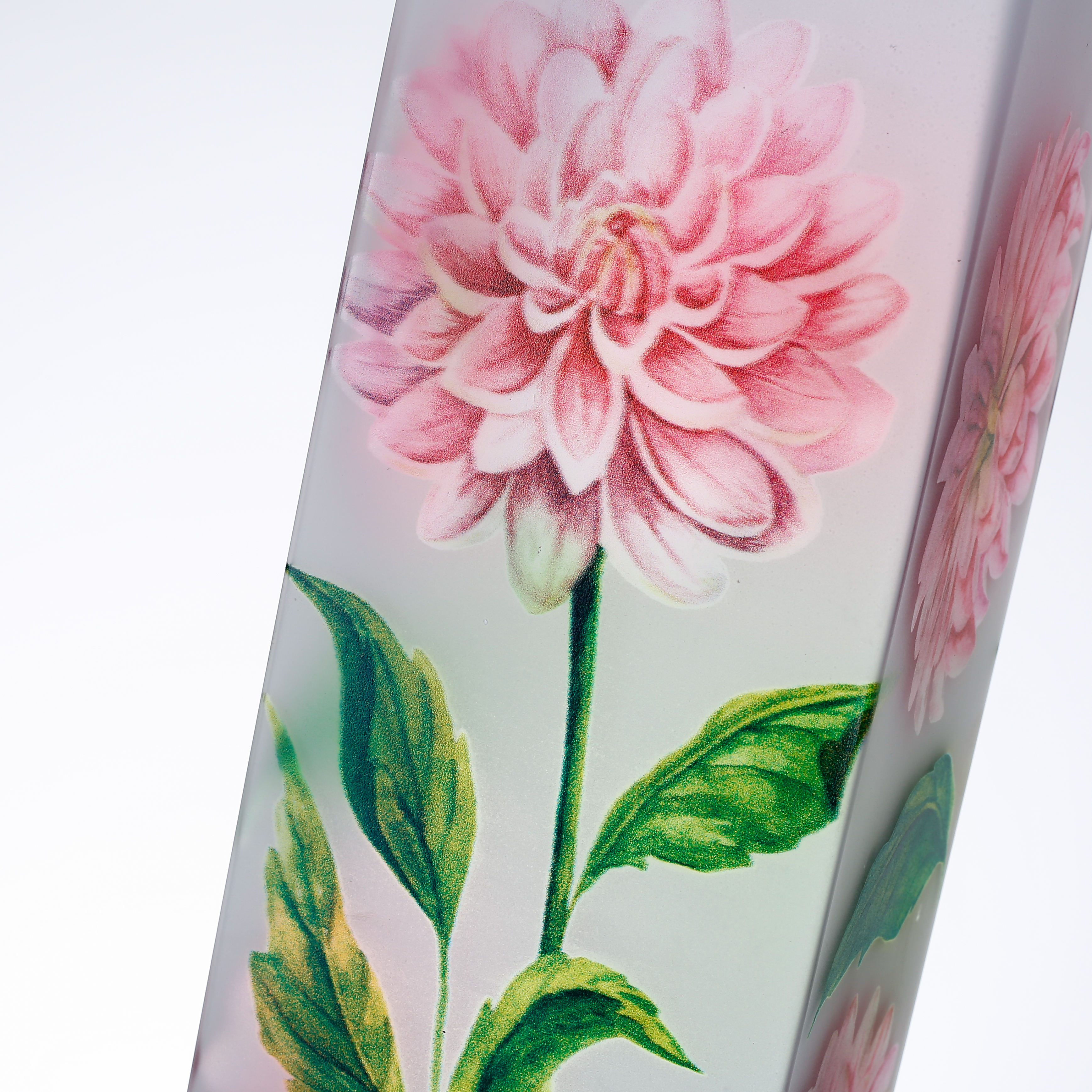 86029	 L3.5"W3.5"H11" - GLASS VASE