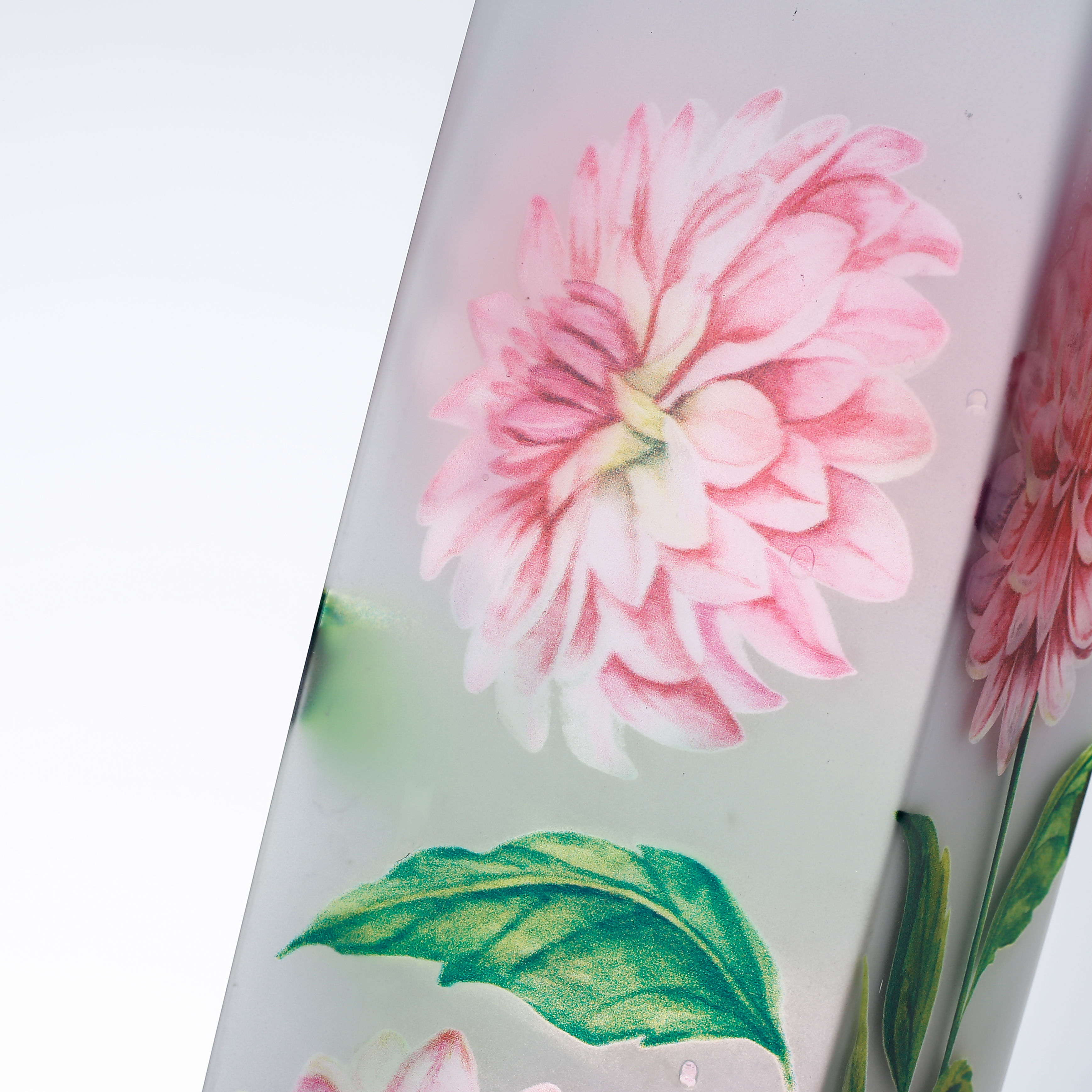 86029	 L3.5"W3.5"H11" - GLASS VASE
