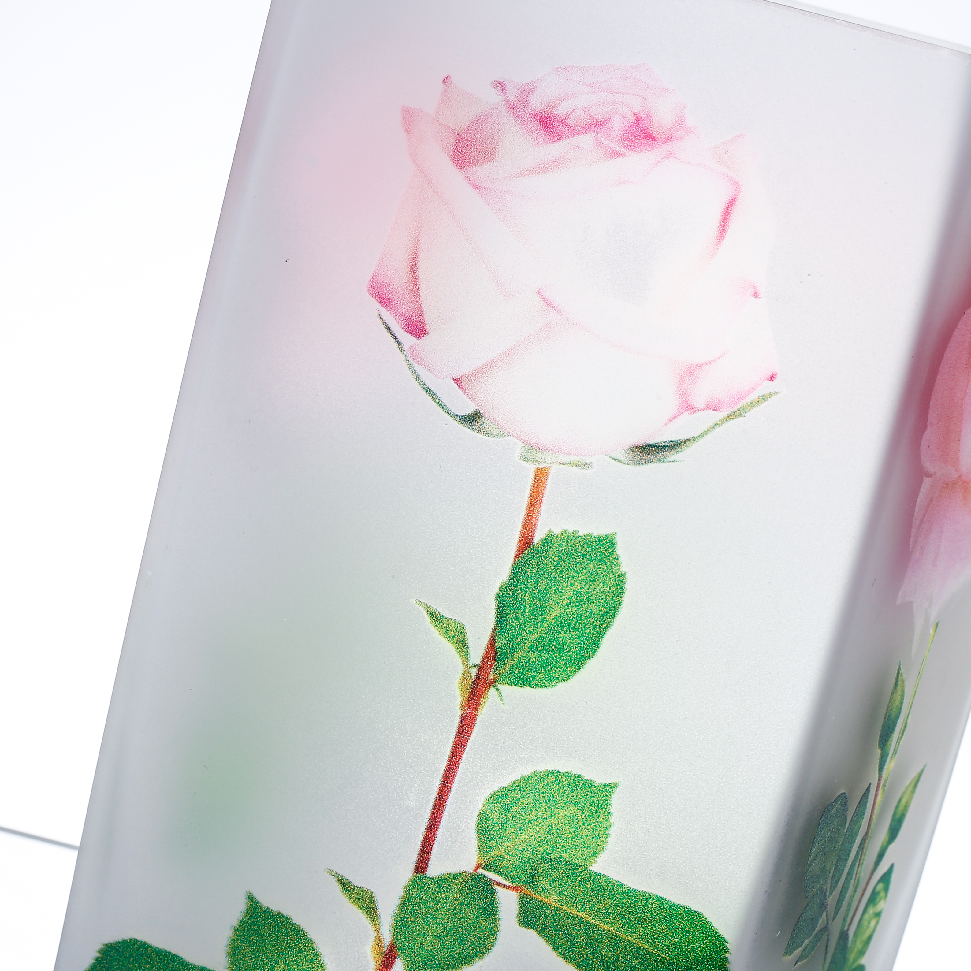 86026	 L3.5"W3.5"H6.3" - GLASS VASE