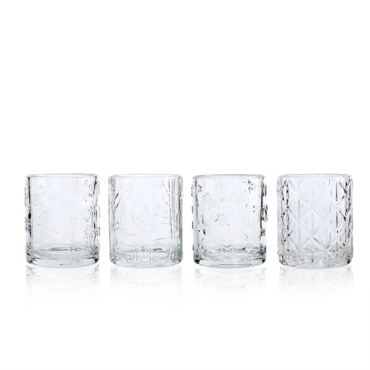 94219ASST-1 D3.5"H4" - GLASS VASE