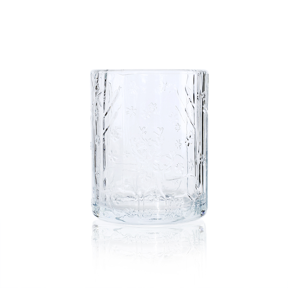 94219ASST-1 D3.5"H4" - GLASS VASE