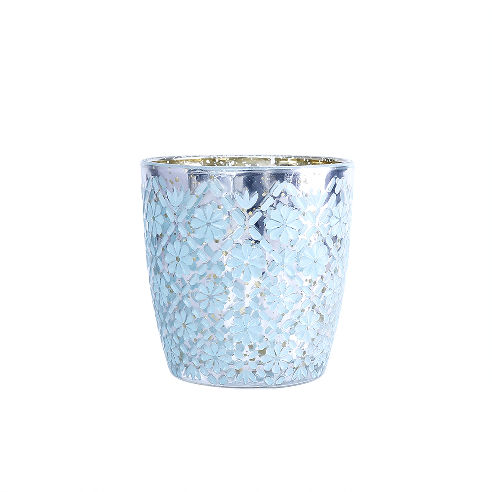 94215ASST	 D3.5"H3.5" - ASSORTED COLORS VOTIVE CANDLE HOLDERS