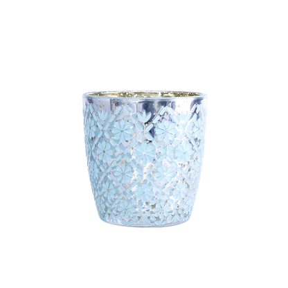 94215ASST	 D3.5"H3.5" - ASSORTED COLORS VOTIVE CANDLE HOLDERS
