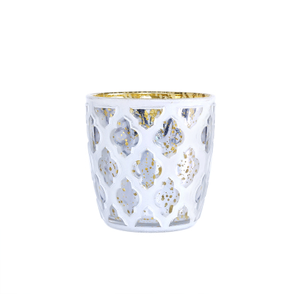 94215ASST	 D3.5"H3.5" - ASSORTED COLORS VOTIVE CANDLE HOLDERS