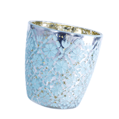 94215ASST	 D3.5"H3.5" - ASSORTED COLORS VOTIVE CANDLE HOLDERS