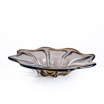 49667	 D13.8"H2.8" - GLASS BOWL