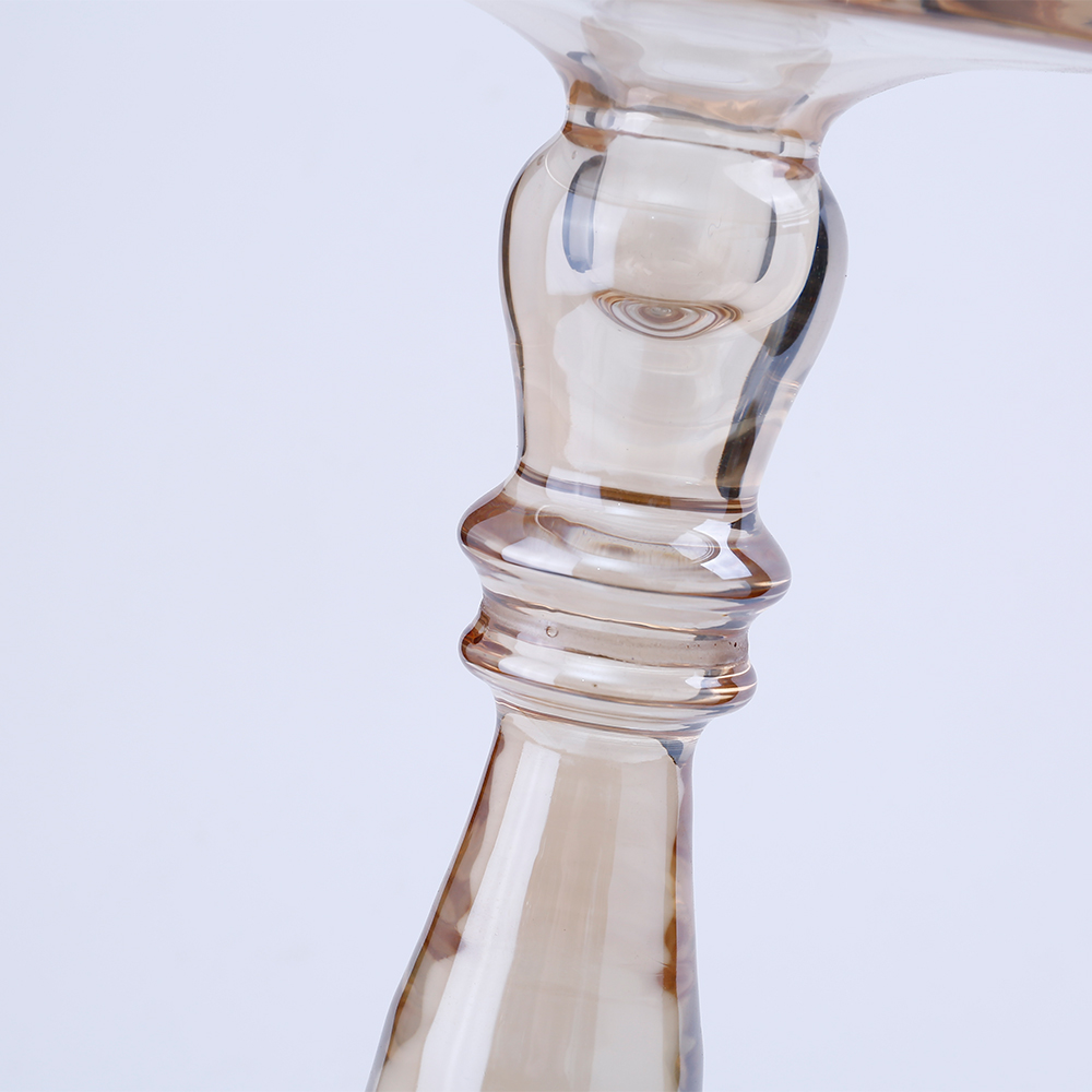 39149	 D5.1"H10.6" - GLASS CANDLE HOLDER