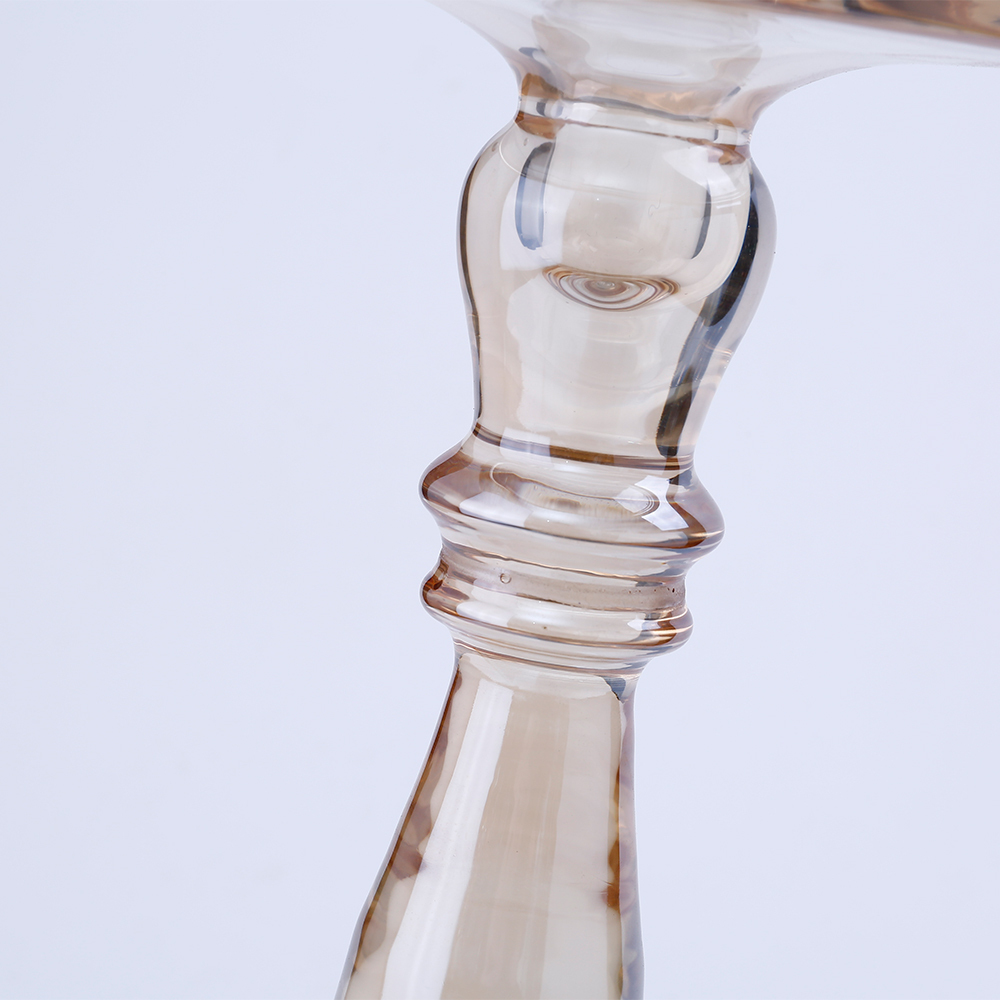 39149	 D5.1"H10.6" - GLASS CANDLE HOLDER