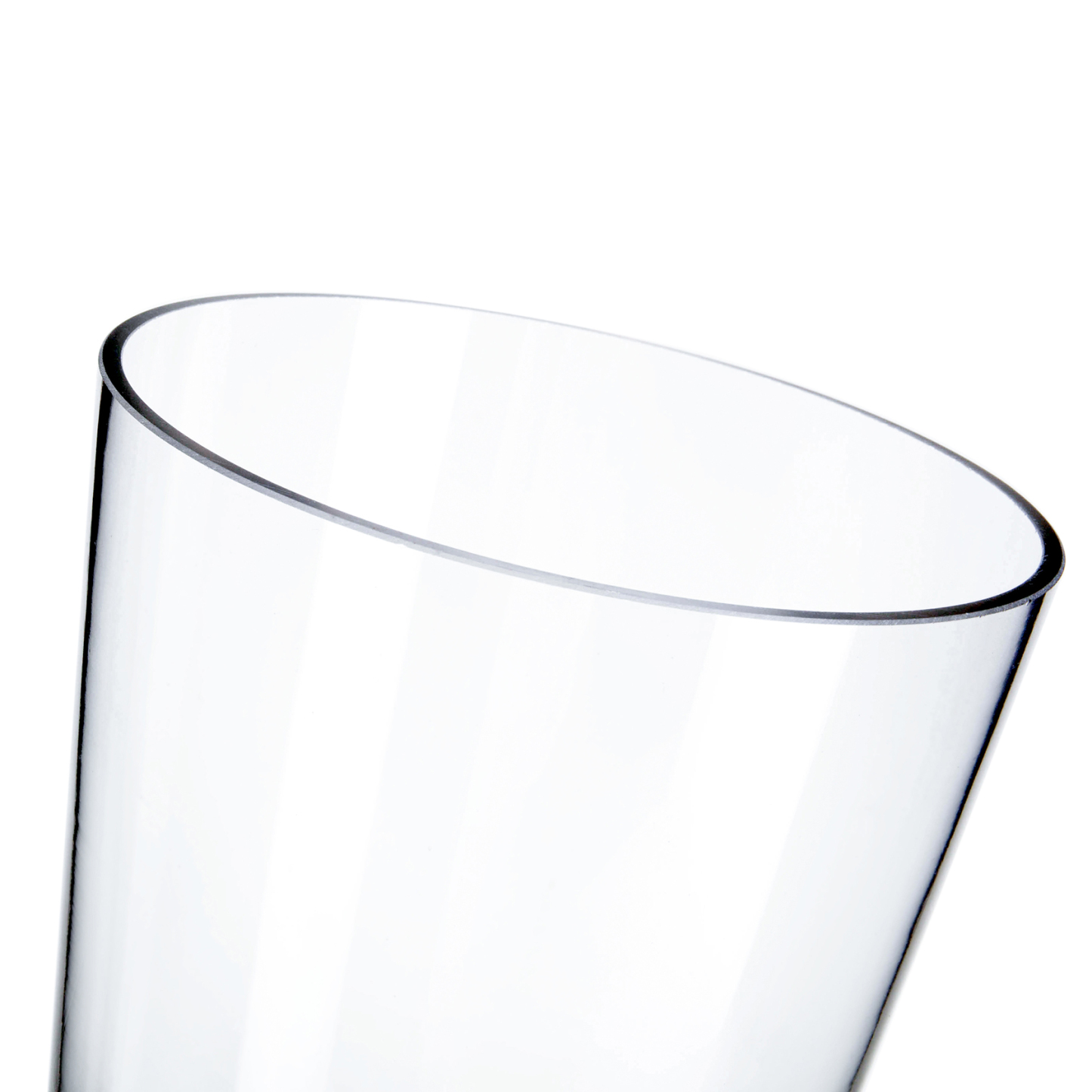 83723	 D6.5"H19" - GLASS APOTHECARY JAR WITH LID