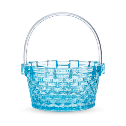 68212S-B	 D6"H7.5" - GLASS BASKET