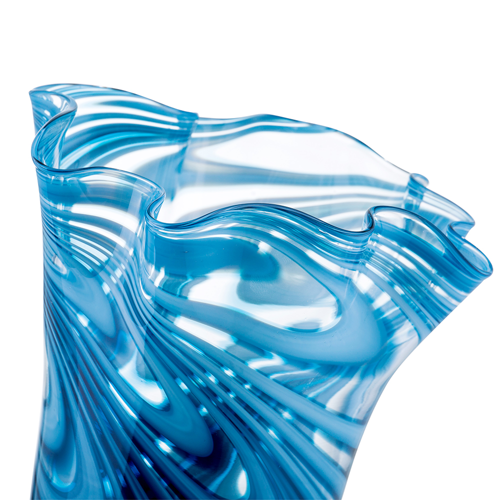 49105	 D9"H11.5" - GLASS VASE