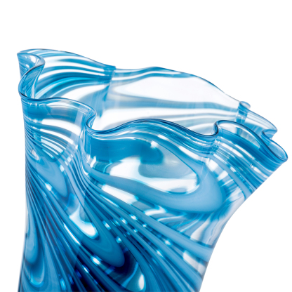 49105	 D9"H11.5" - GLASS VASE