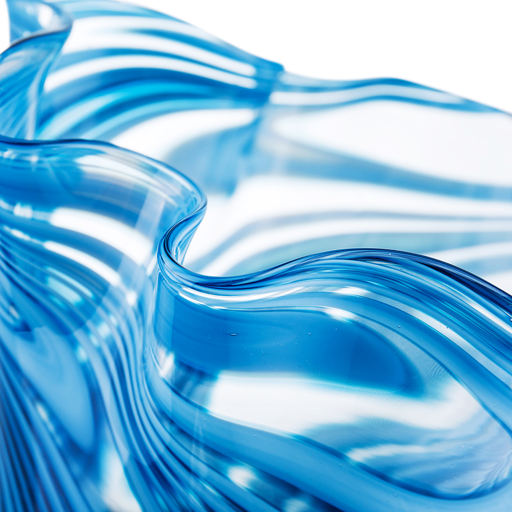 49105	 D9"H11.5" - GLASS VASE