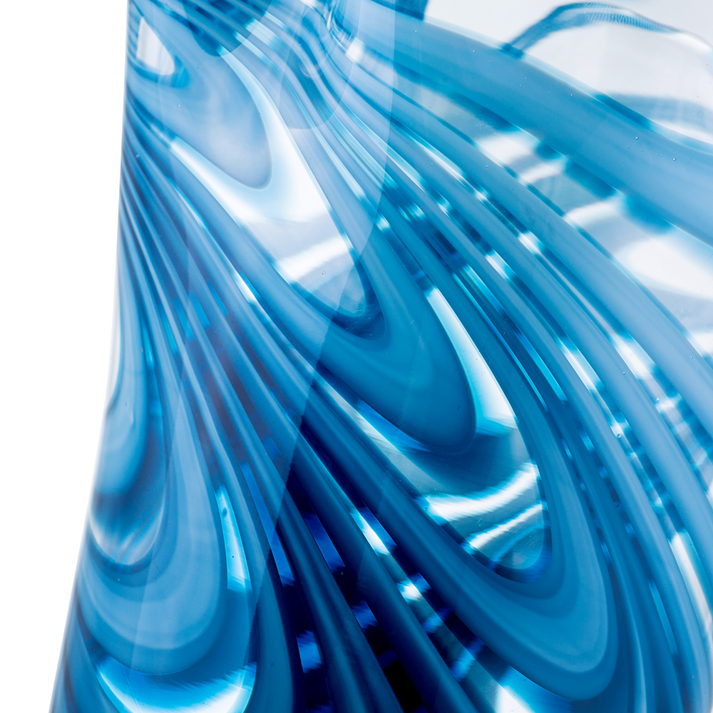 49105	 D9"H11.5" - GLASS VASE