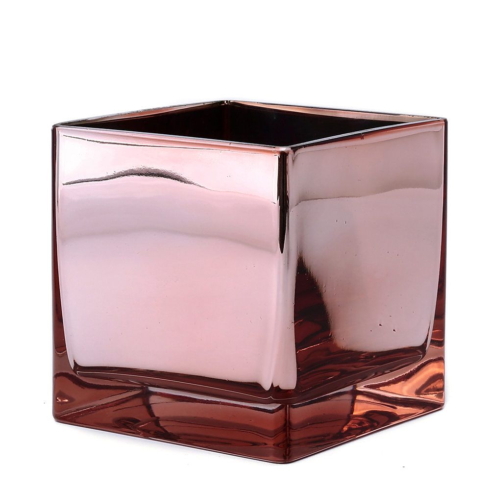 57286	 L6"W6"H6" - MERCURY VASE