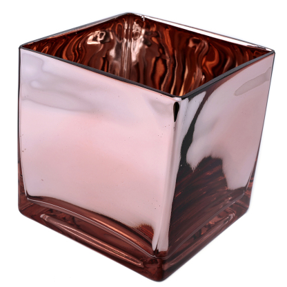 57286	 L6"W6"H6" - MERCURY VASE