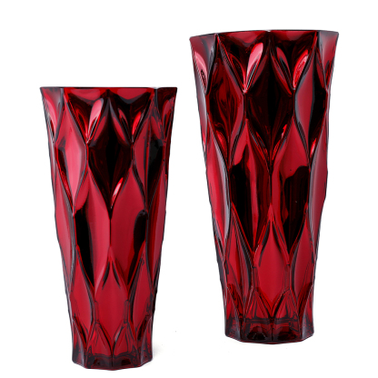 57340	 D4.5"H10" - GLASS VASE