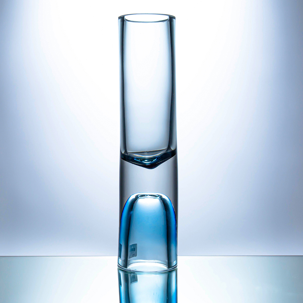 21155	 D3.9"H16.1" - GLASS CYLINDER
