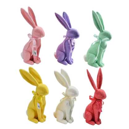 SE01007A6	 L11"W5.9"H19.3" - EASTER RABBIT