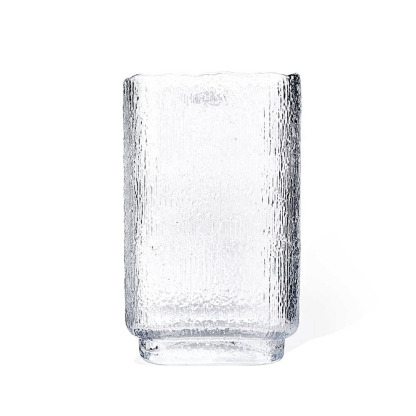 GA26002	 L7.9W3.1"H12.4" - GLASS VASE