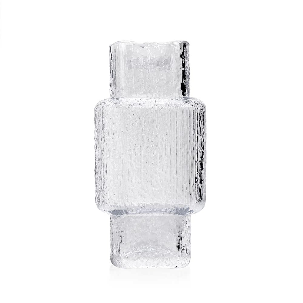 GA26029	 L4.3W2.4"H8.3" - GLASS VASE