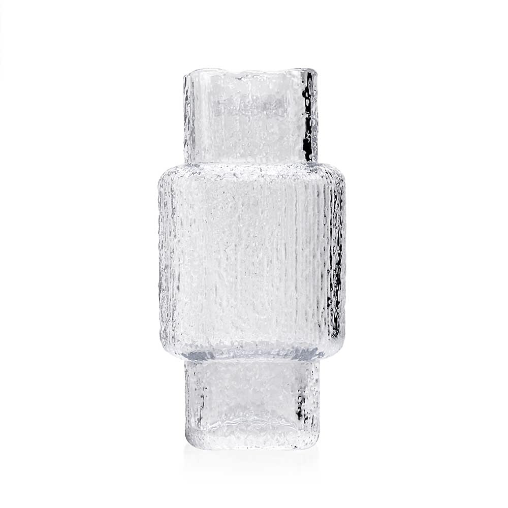 GA26029	 L4.3W2.4"H8.3" - GLASS VASE