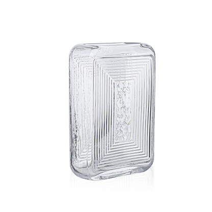 L5.5"W2.8H7.9" - GLASS VASE