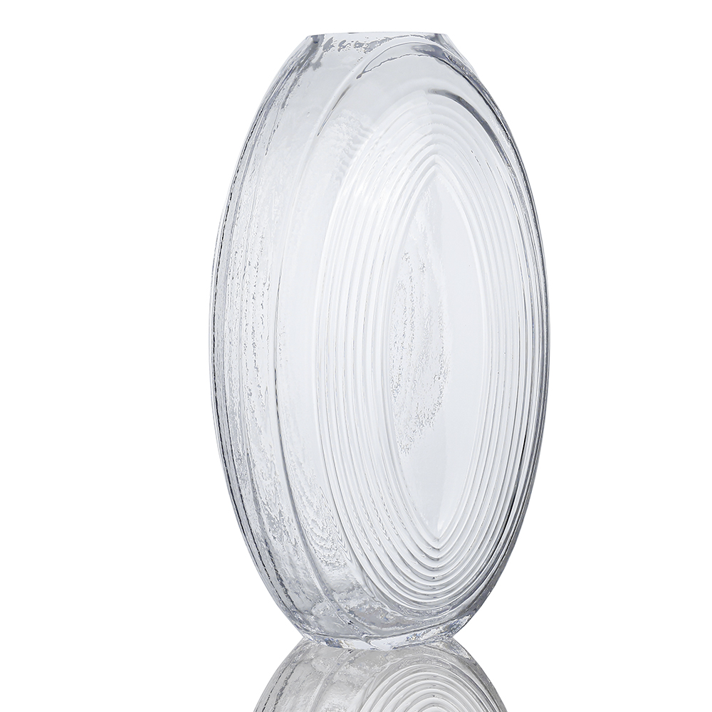 L5.9W3.1H10.6" - GLASS VASE