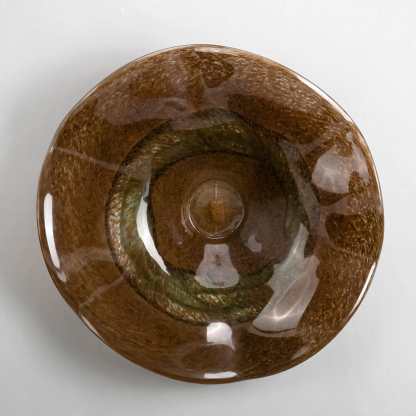 D20.1"H3.9" - ART GLASS WALL PLATE