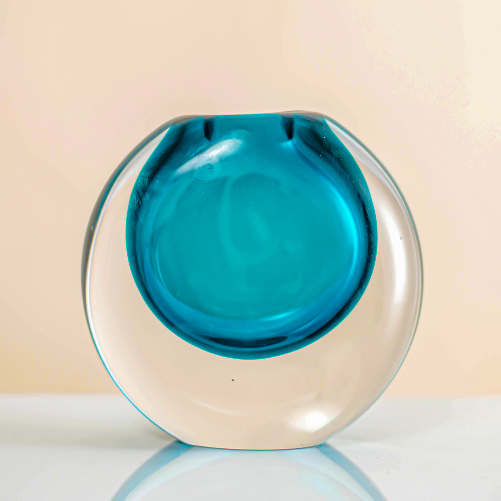 L5.5W2.8H5.5" - ART GLASS VASE