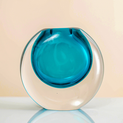 L5.5W2.8H5.5" - ART GLASS VASE