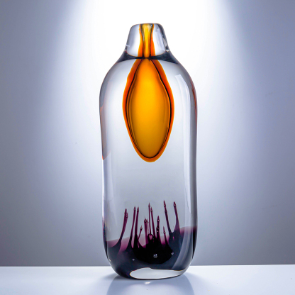 *L45.5W3.3H14.2" - GLASS SCULPTURE