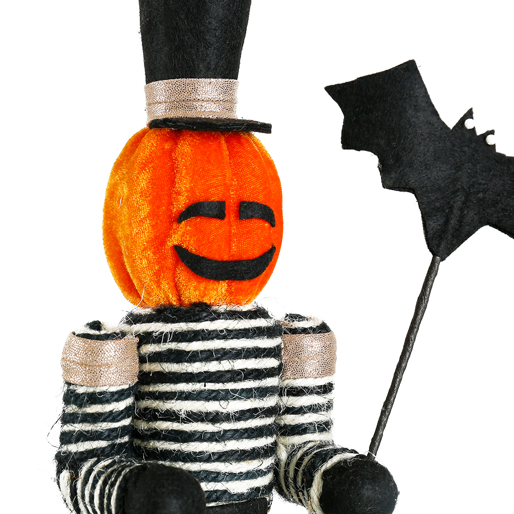 31840ASST	 *L5.9"W3"H18.5" - SET OF 2 HALLOWEEN NUTCRACKERS TABLETOP