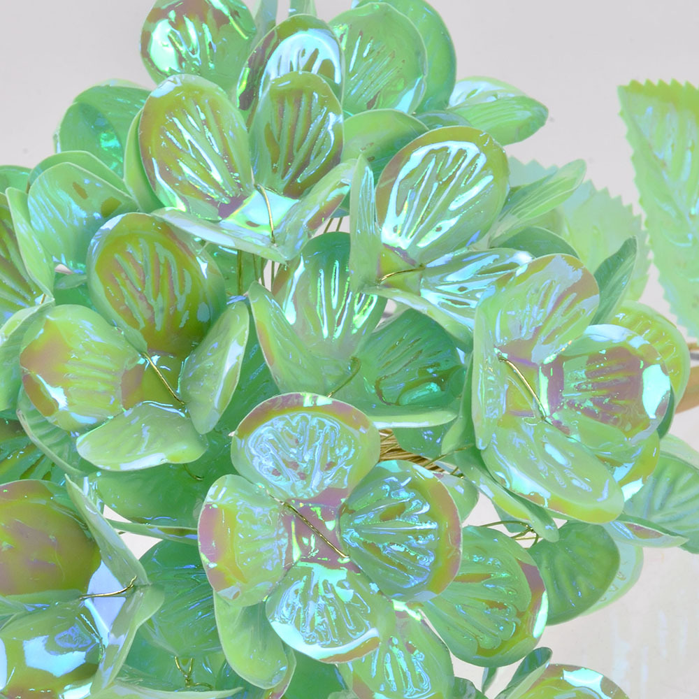 31748ASST	 D5.9"H23.6" - PLASTIC ASSORTED COLORS HYDRANGEAS