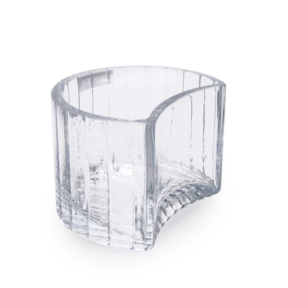 GA26093S3	 L5.9W4.3"H4.1" - GLASS VASE