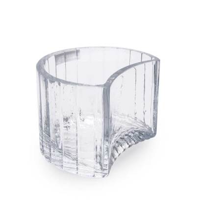GA26093S3	 L5.9W4.3"H4.1" - GLASS VASE
