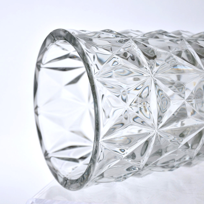GA78044	 D6''H11''GLASS VASE