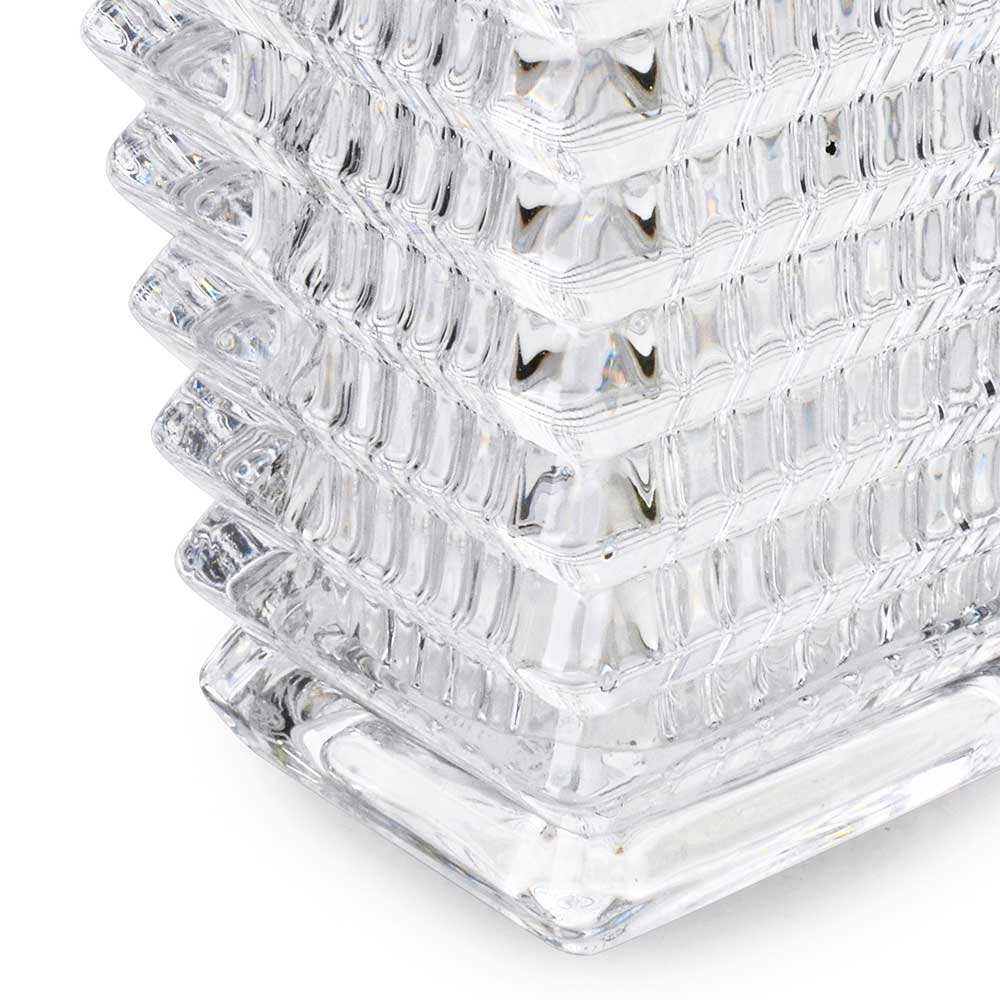 GA88002	 L5.1"W3.9"H9.1" - GLASS VASE