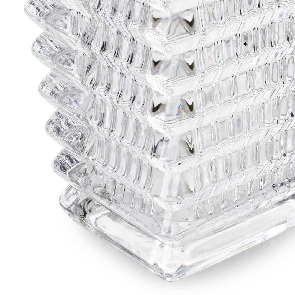 GA88002	 L5.1"W3.9"H9.1" - GLASS VASE