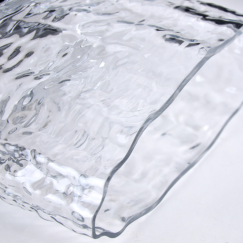 GA78015	 L12''W5''H10''GLASS VASE