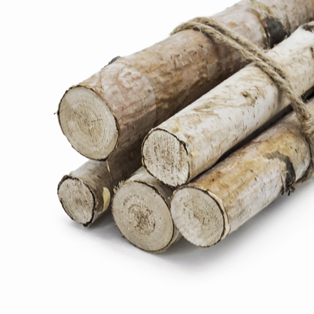 31346	 D1.1"H11.8" - DECORATIVE BIRCH POLES