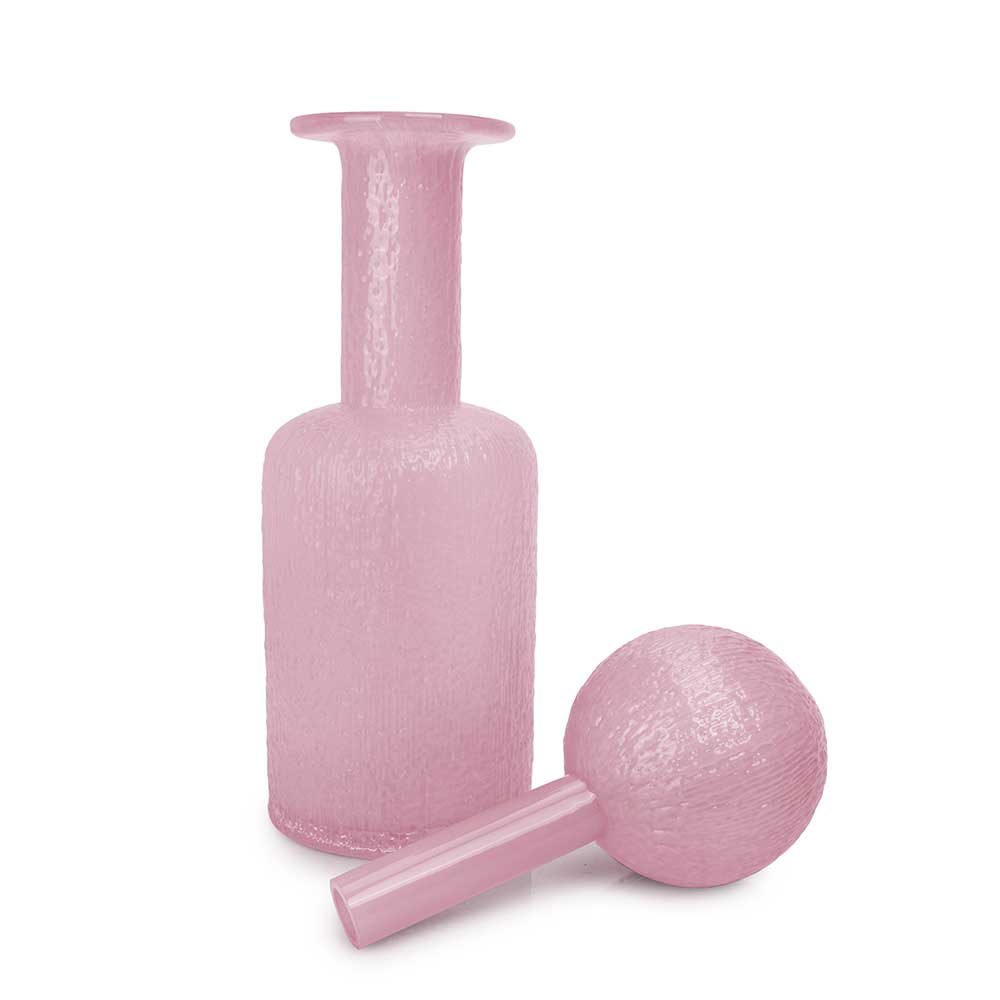GA26046PK	 D4.7"H15.7" - GLASS BOTTLE WITH LID