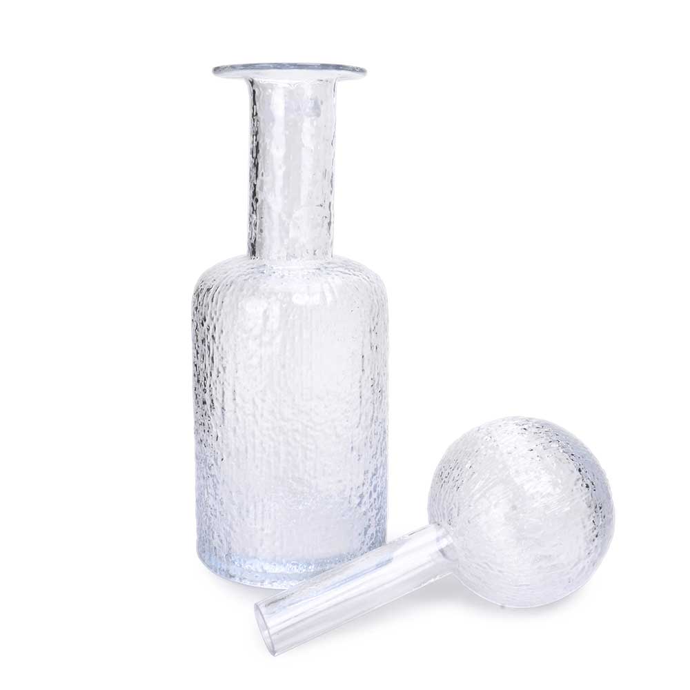 GA26037	 D4.7"H15.7" - GLASS BOTTLE WITH LID
