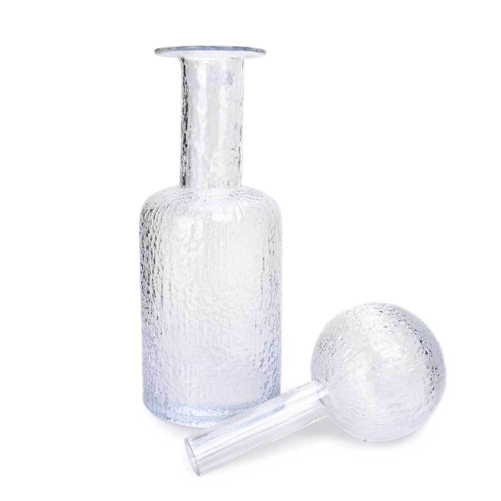 GA26037	 D4.7"H15.7" - GLASS BOTTLE WITH LID